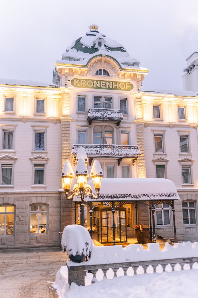 Wedding Grand Hotel Kronenhof Pontresina