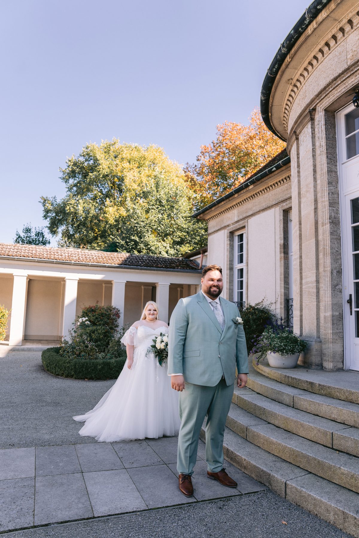 Hochzeit Villa Aurea Potsdam First Look