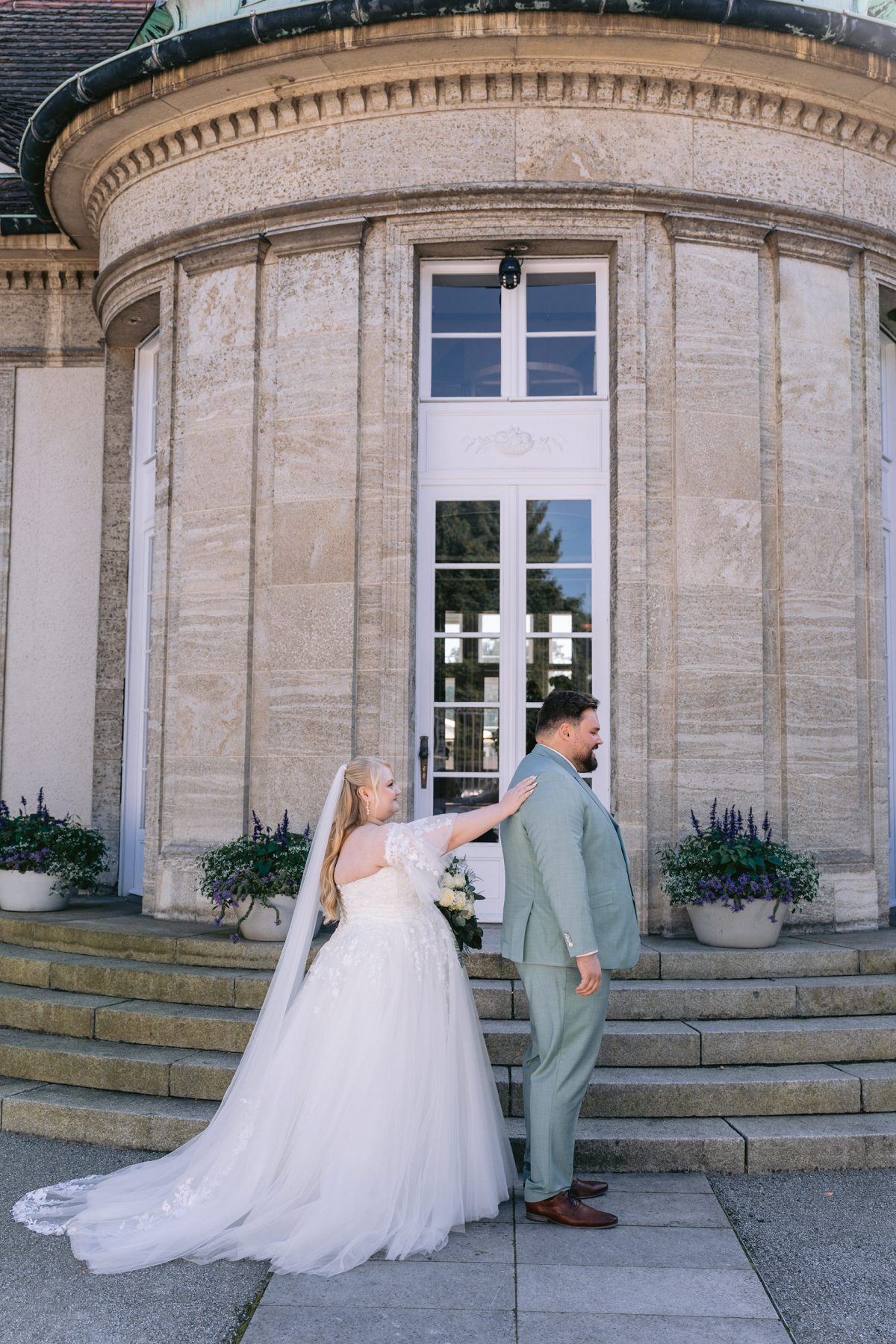 Hochzeit Villa Aurea Potsdam First Look