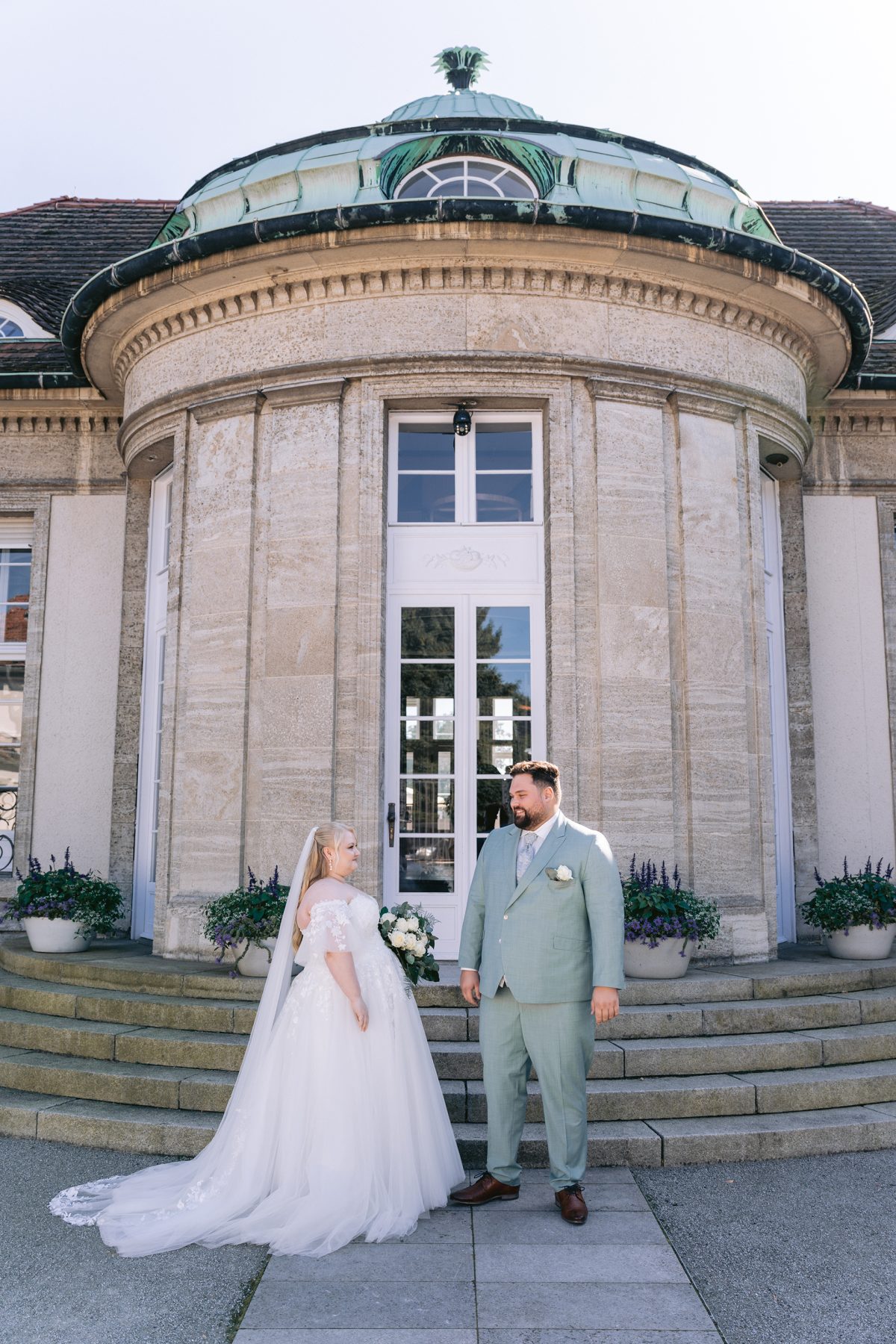 Hochzeit Villa Aurea Potsdam First Look
