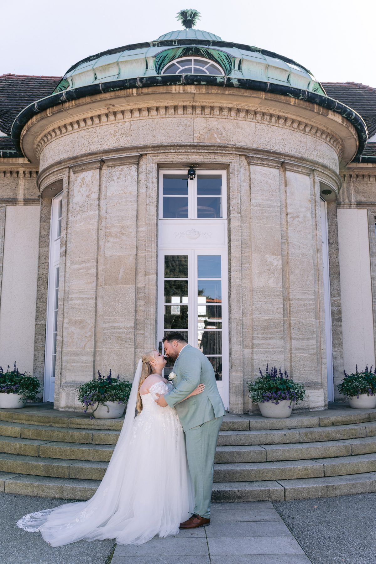 Hochzeit Villa Aurea Potsdam First Look