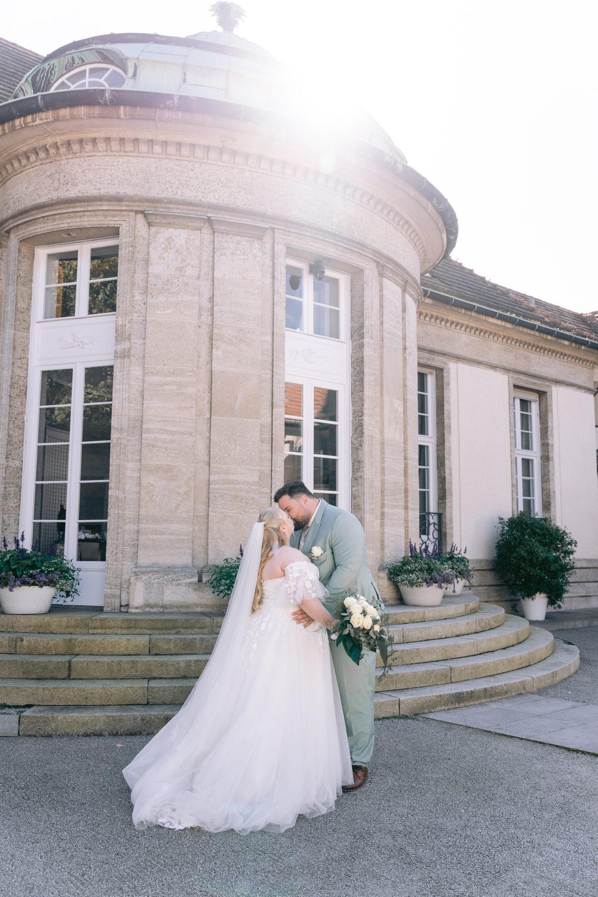 Hochzeit Villa Aurea Potsdam First Look