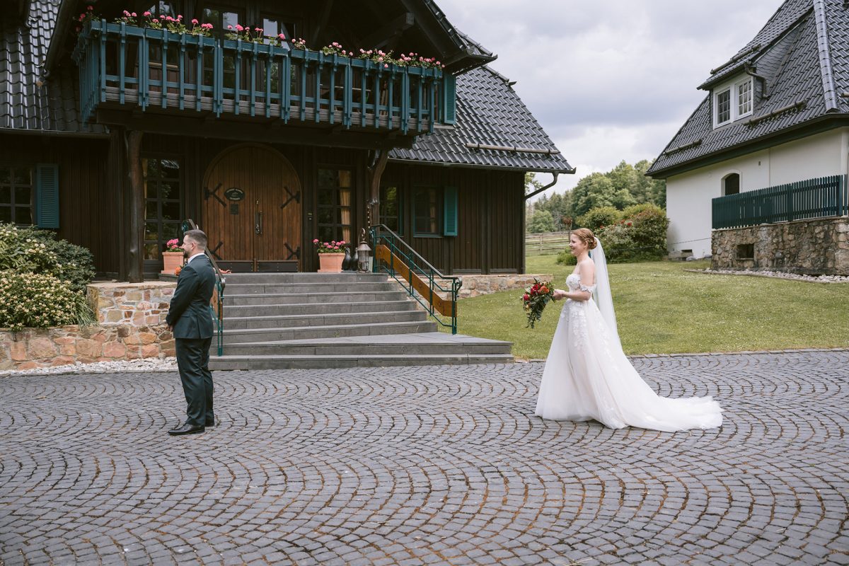 Hochzeitsfotograf Frankfurt Hochzeit Hofgut Mappen First Look